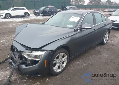 2018 BMW 330I xDrive из США, поврежденный, VIN WBA8D9G5XJNU72088